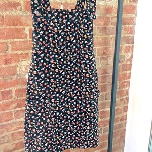 Floral Overall Dress